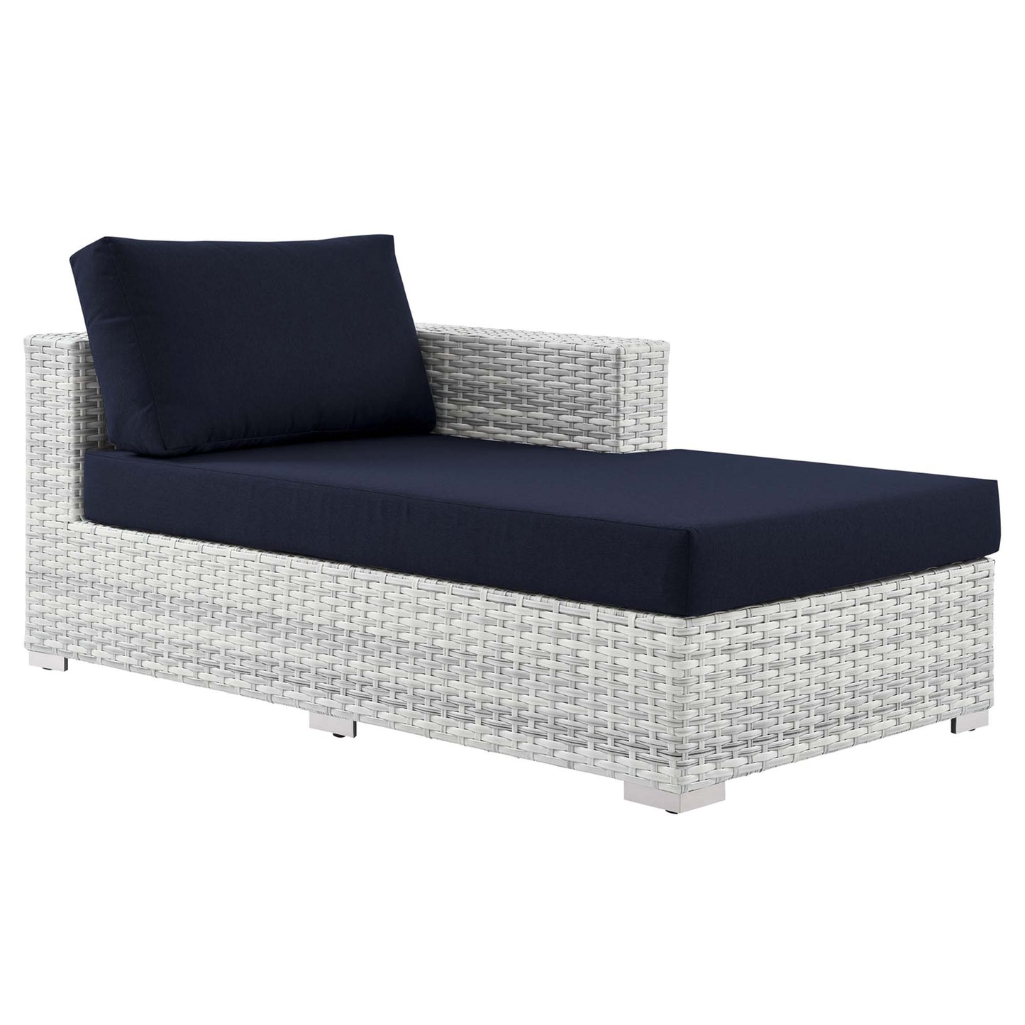 Chaise longue para patio exterior Convene de Modway