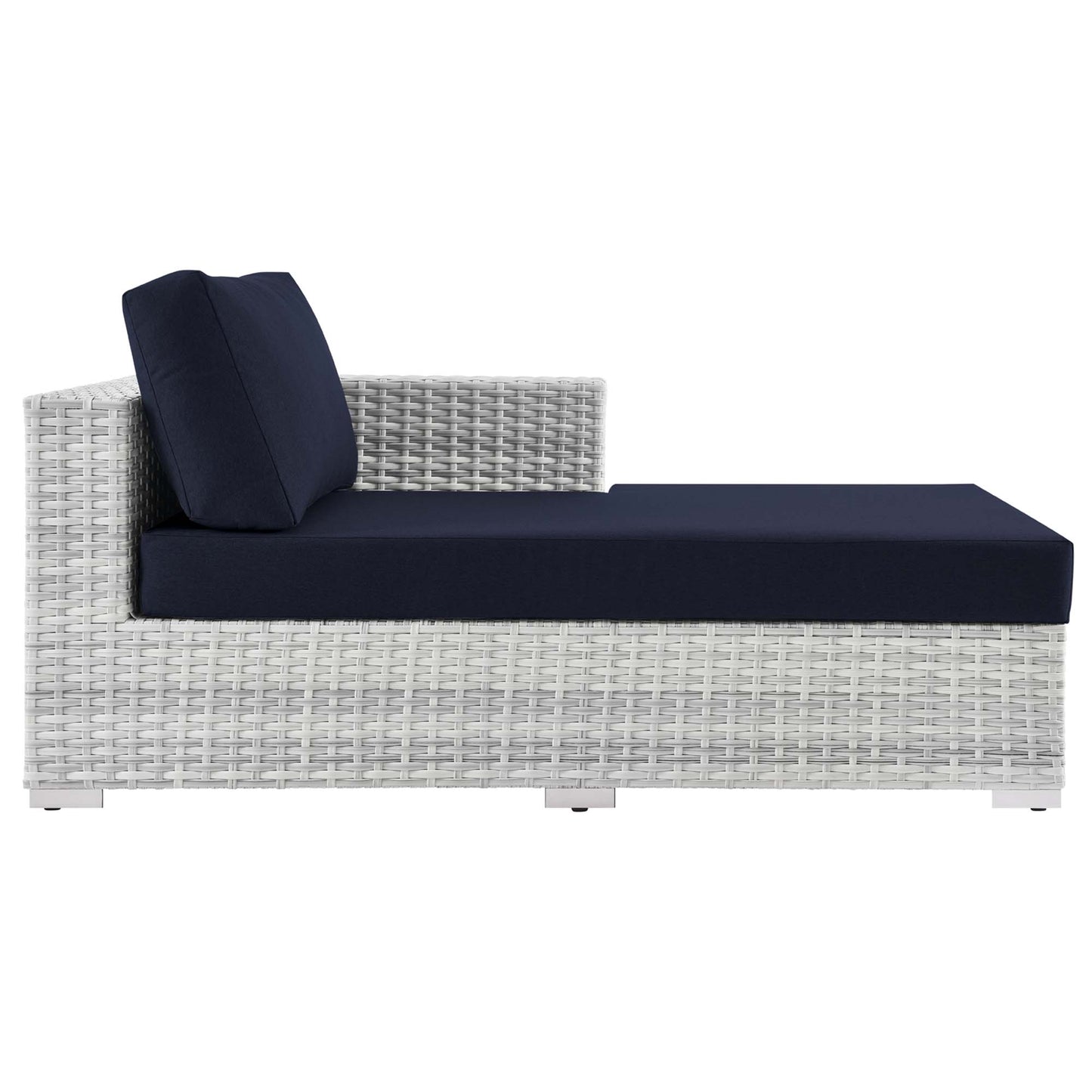 Chaise longue para patio exterior Convene de Modway