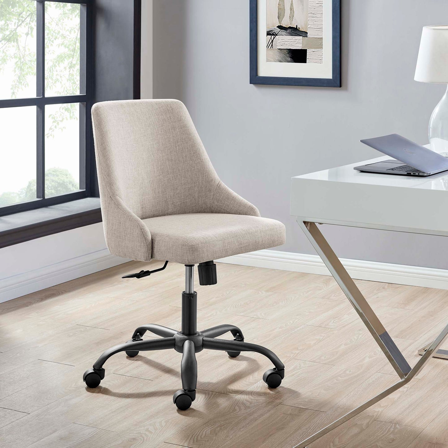 Designate Swivel Upholstered Office Chair