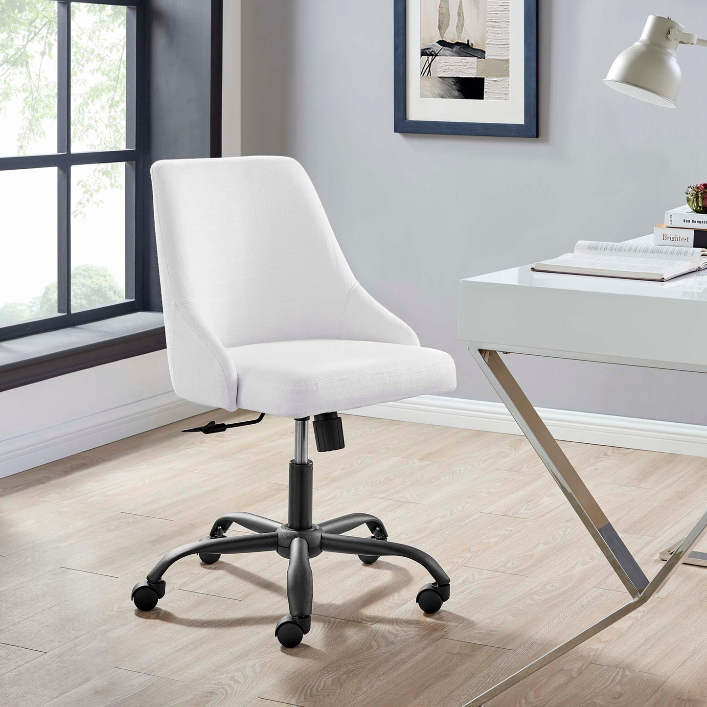 Designate Swivel Upholstered Office Chair