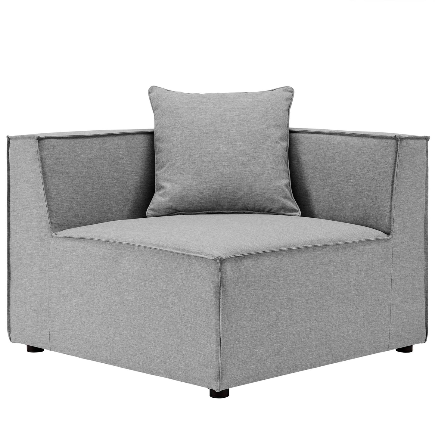 Saybrook 2-Piece Outdoor Patio Upholstered Sectional Sofa Loveseat