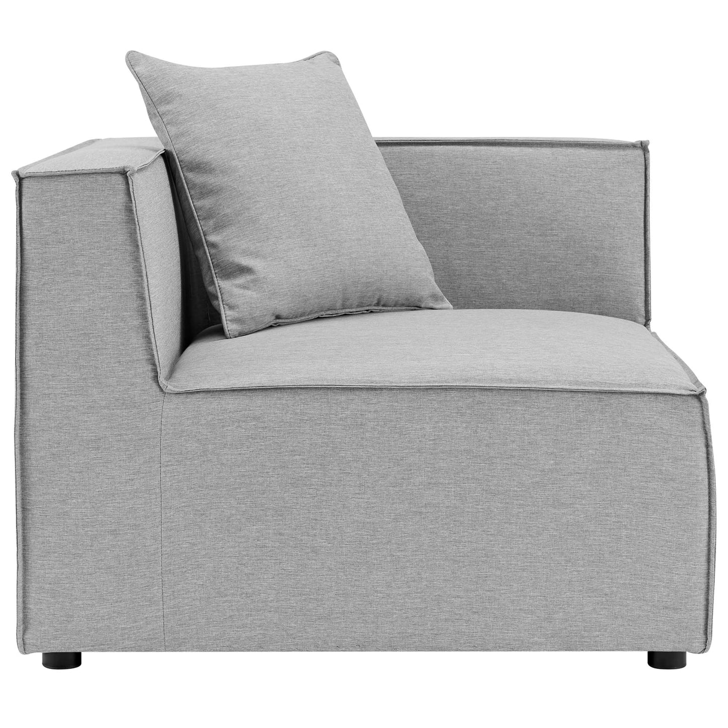 Saybrook 2-Piece Outdoor Patio Upholstered Sectional Sofa Loveseat