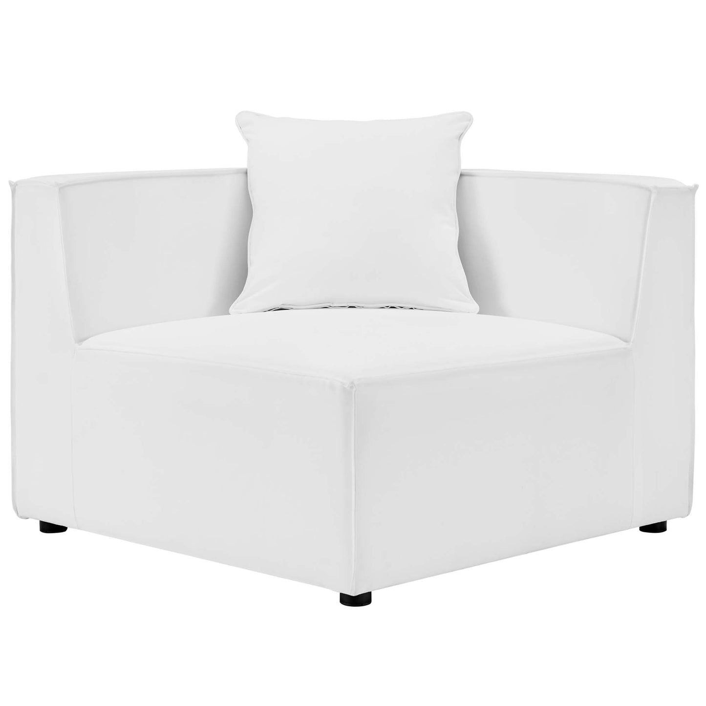 Saybrook 2-Piece Outdoor Patio Upholstered Sectional Sofa Loveseat