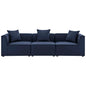 Saybrook 3-Piece Outdoor Patio Upholstered Sectional Sofa