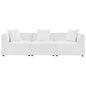 Saybrook 3-Piece Outdoor Patio Upholstered Sectional Sofa