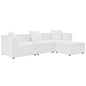 Saybrook 4-Piece Outdoor Patio Upholstered Sectional Sofa