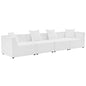 Saybrook 4-Piece Outdoor Patio Upholstered Sectional Sofa