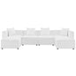 Saybrook 6-Piece Outdoor Patio Upholstered Sectional Sofa