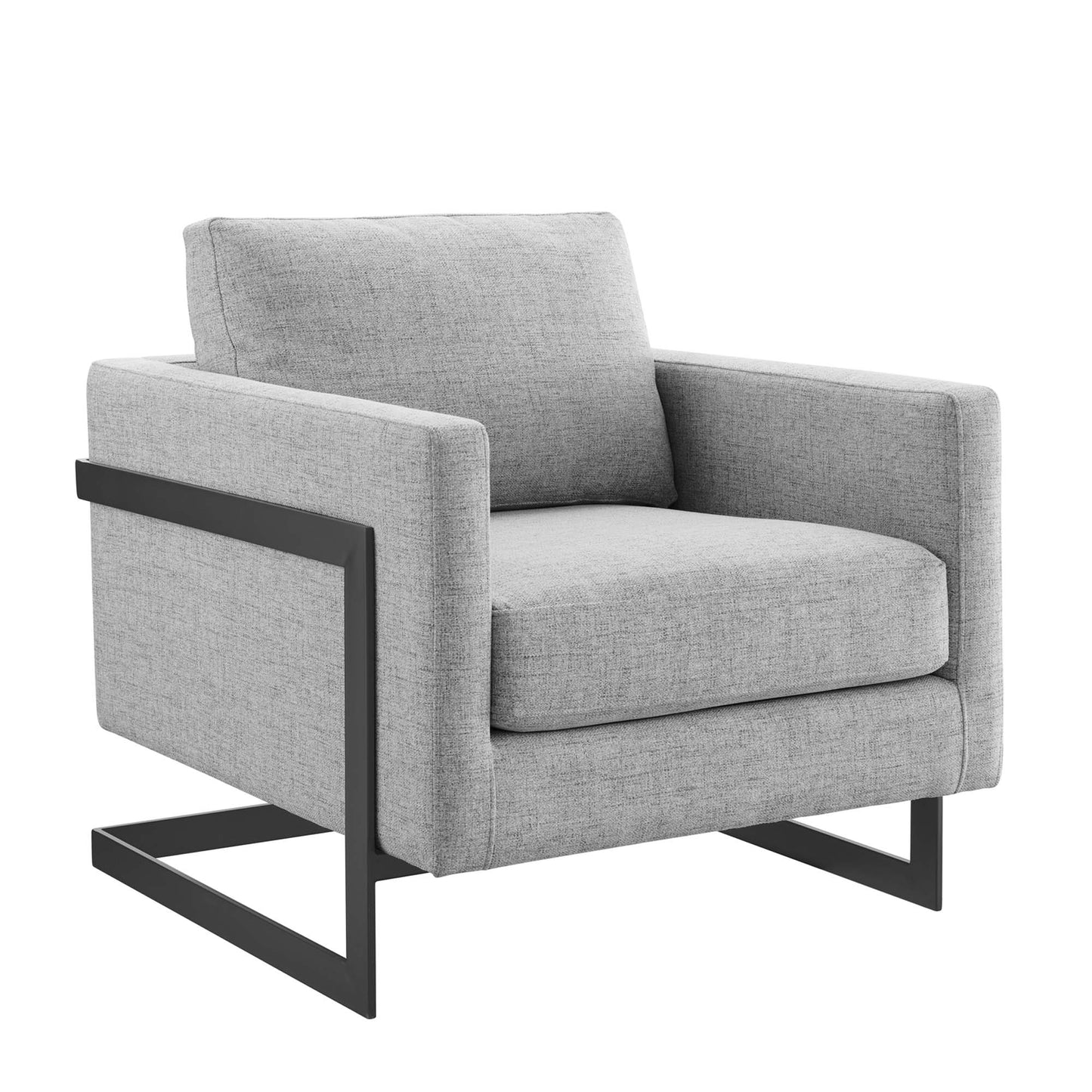 Posse Upholstered Fabric Accent Chair