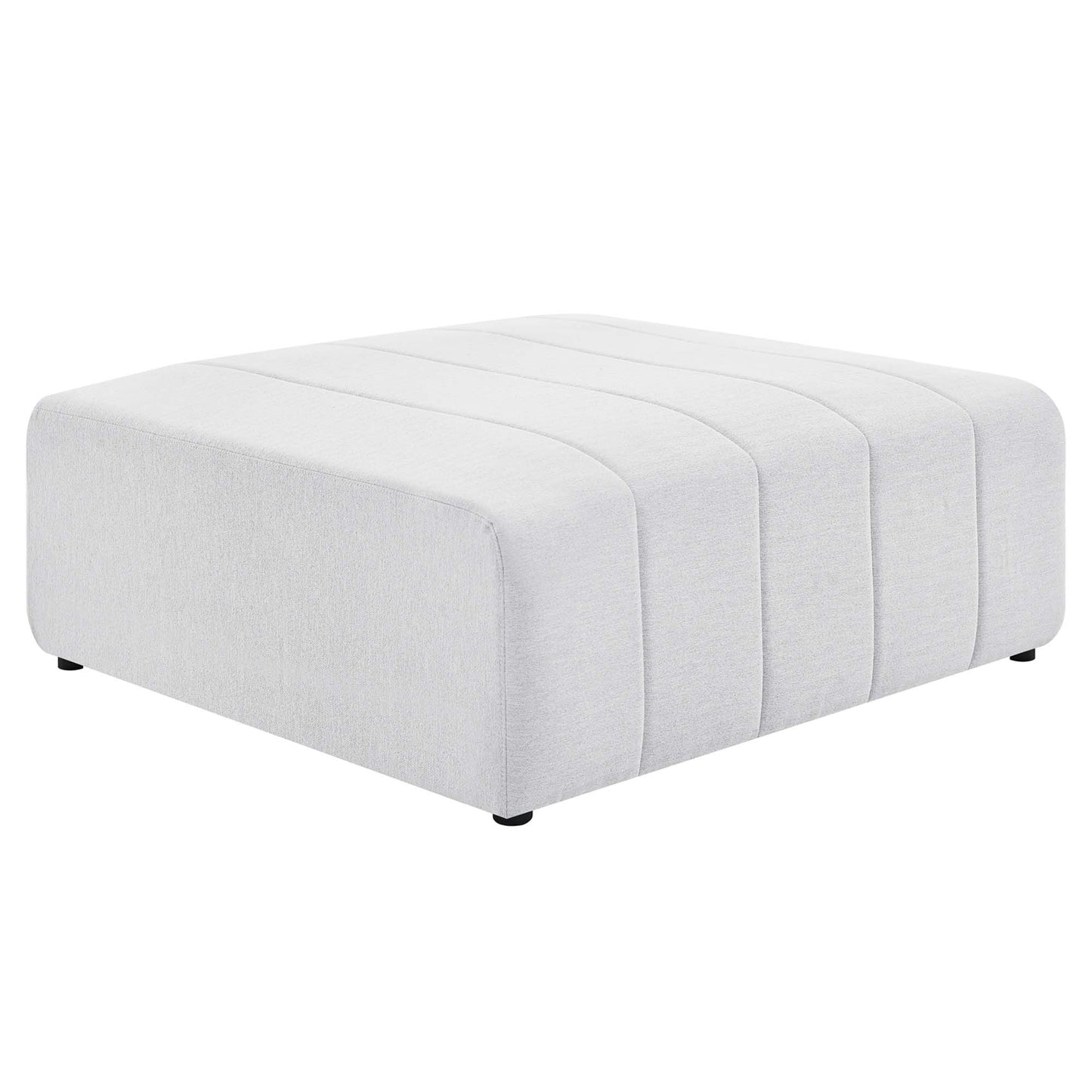 Bartlett Upholstered Fabric Ottoman