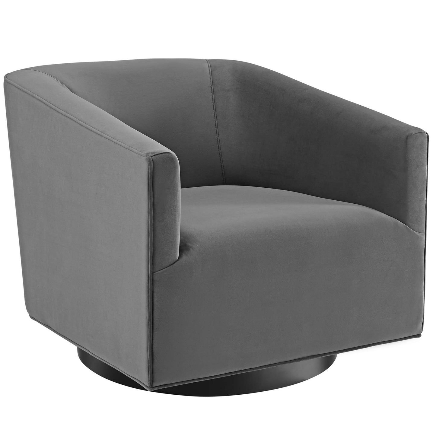 Twist Performance Velvet Swivel Chair Set of 2