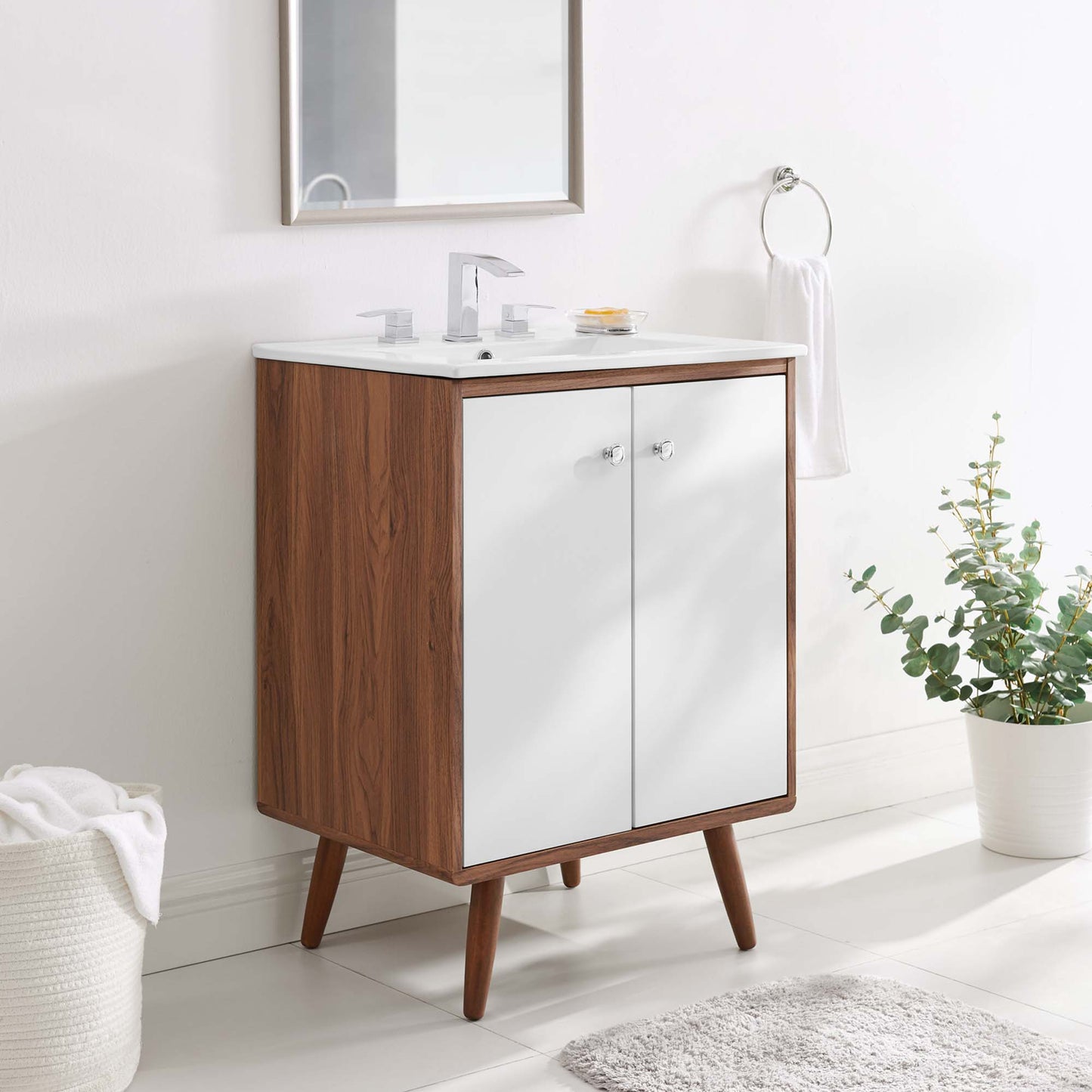 Meuble-lavabo Transmit 24" par Modway