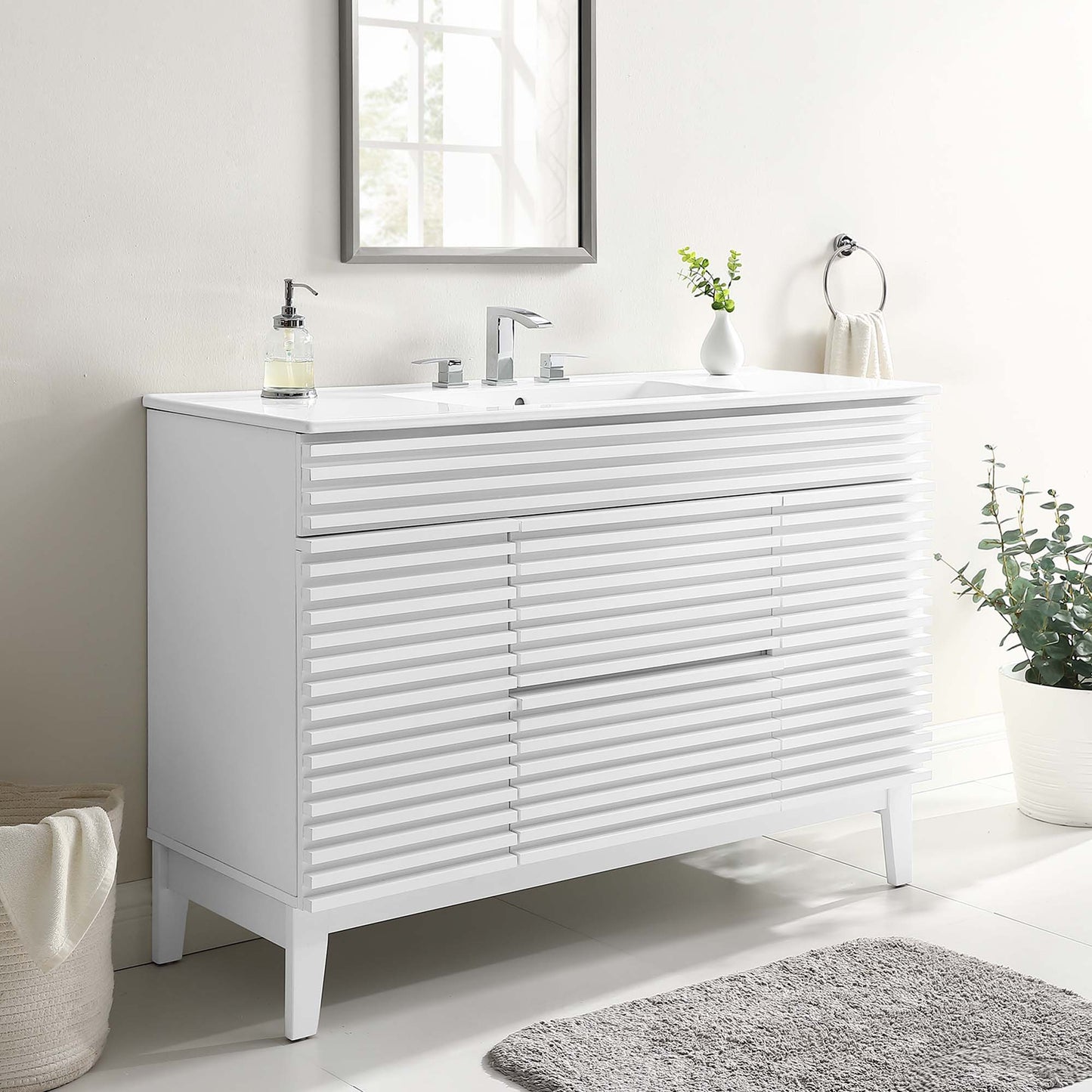 Render 48" Single Sink Bathroom Vanity