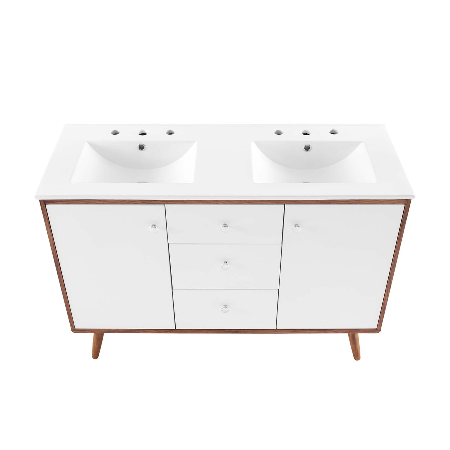 Transmit 48" Double Sink Bathroom Vanity