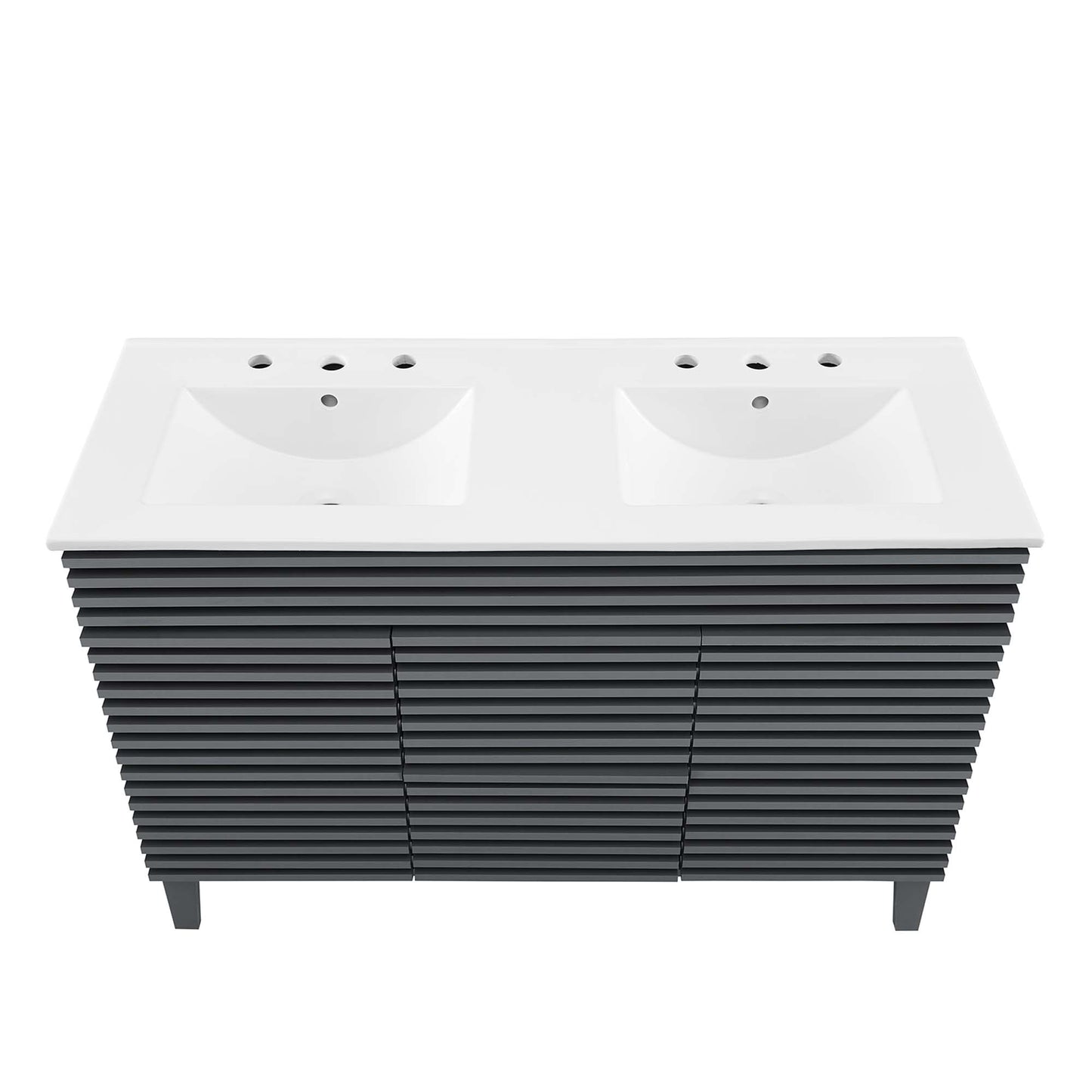 Render 48" Double Sink Bathroom Vanity