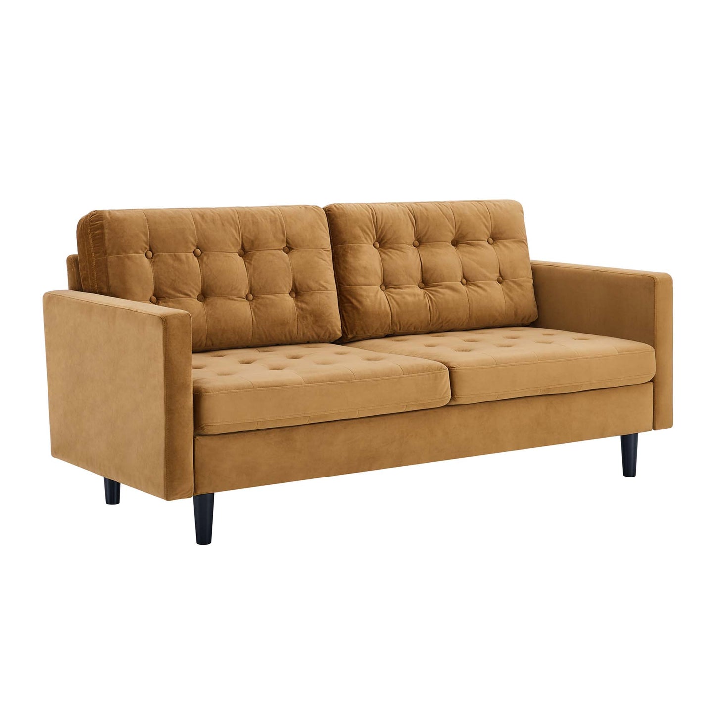 Exalt Tufted Performance Velvet Sofa