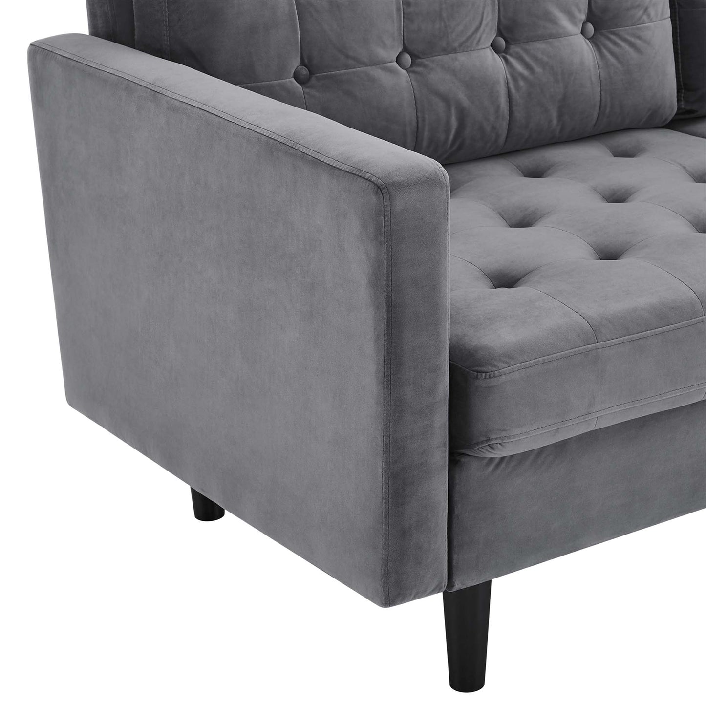 Exalt Tufted Performance Velvet Sofa