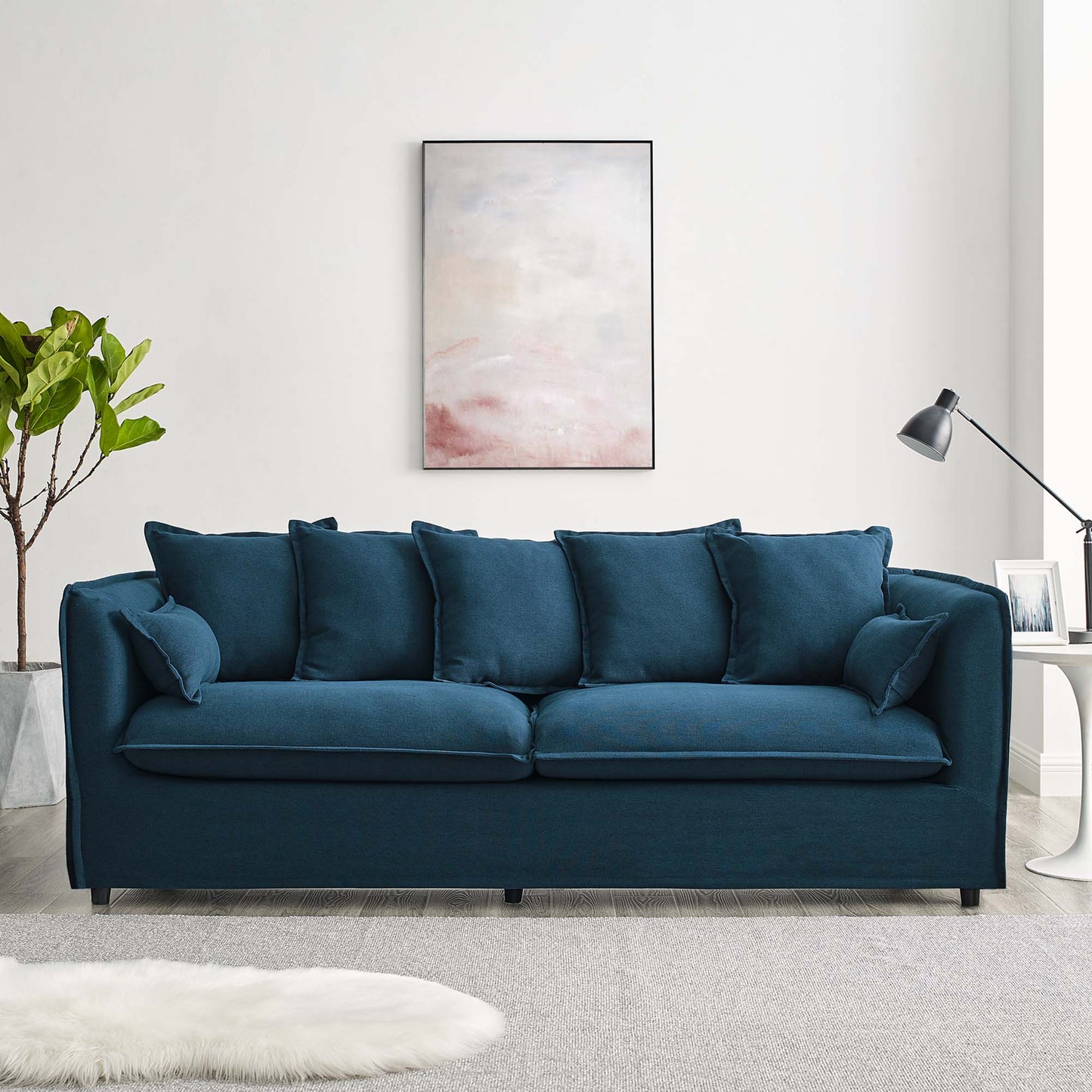 Avalon Slipcover Fabric Sofa