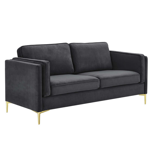 Kaiya Performance Velvet Sofa