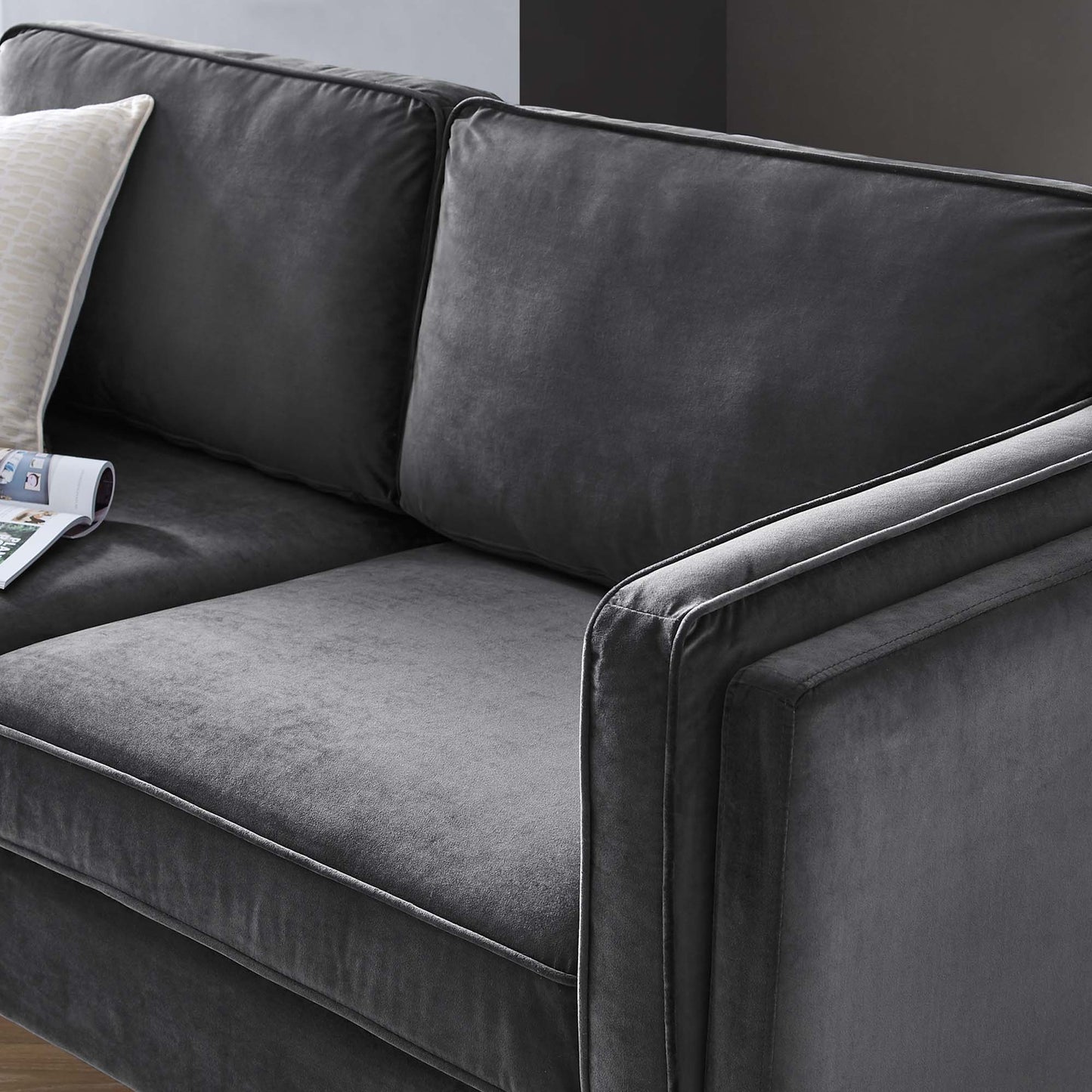 Kaiya Performance Velvet Sofa