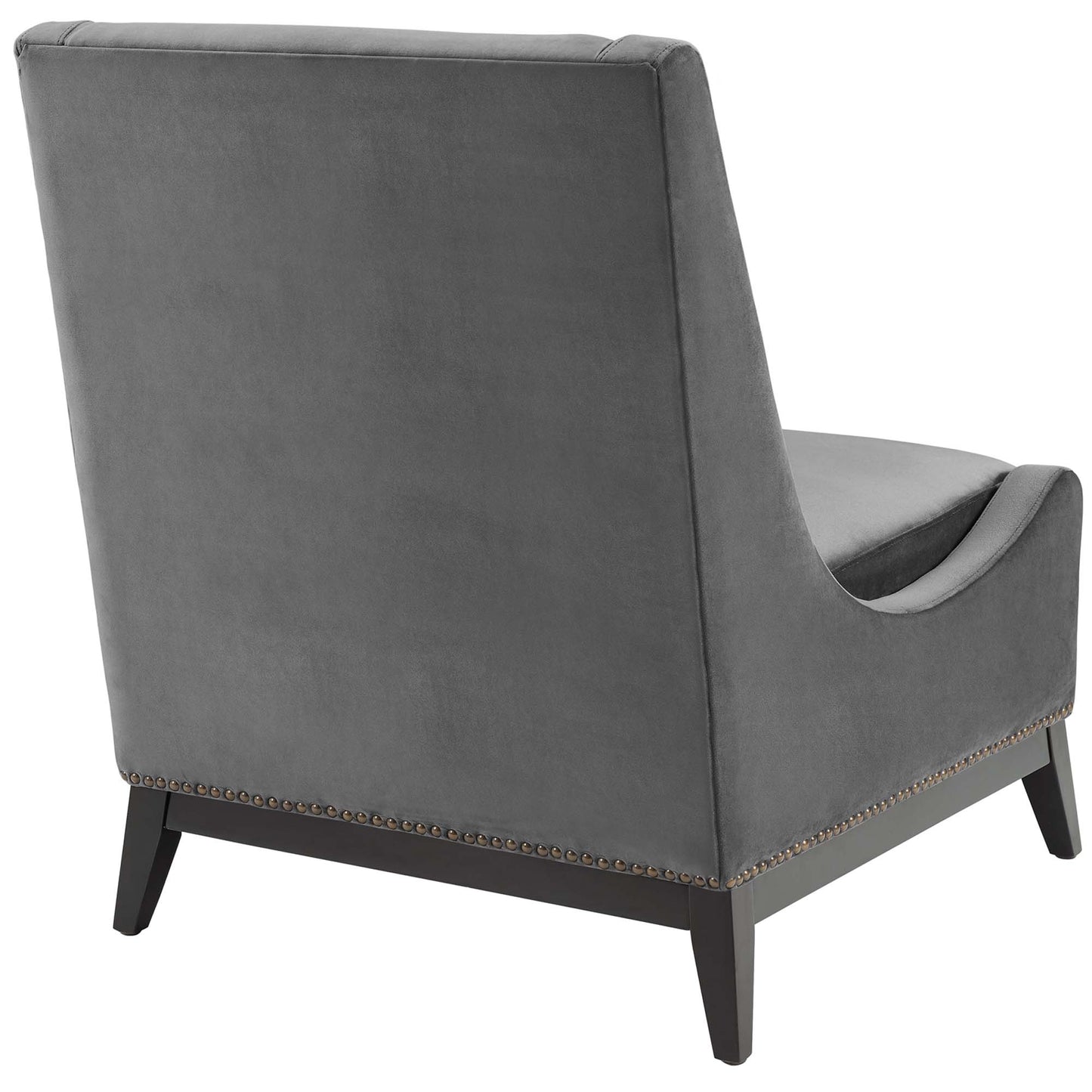 Confident Upholstered Performance Velvet Lounge Chair Set of 2