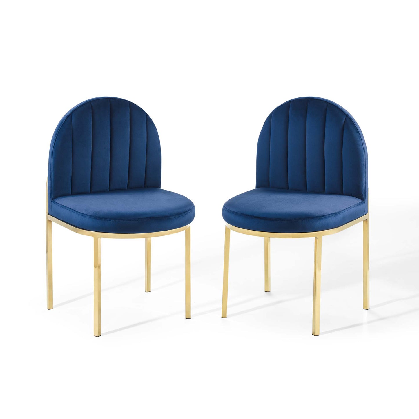 Isla Performance Velvet Dining Side Chair Set of 2