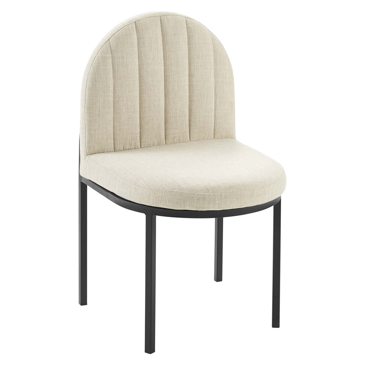 Isla Upholstered Fabric Dining Side Chair Set of 2