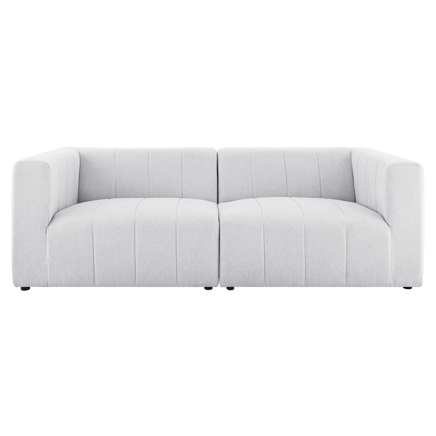 Bartlett 2-Piece Upholstered Fabric Loveseat