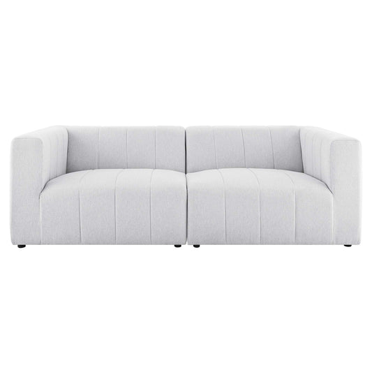 Bartlett 2-Piece Upholstered Fabric Loveseat