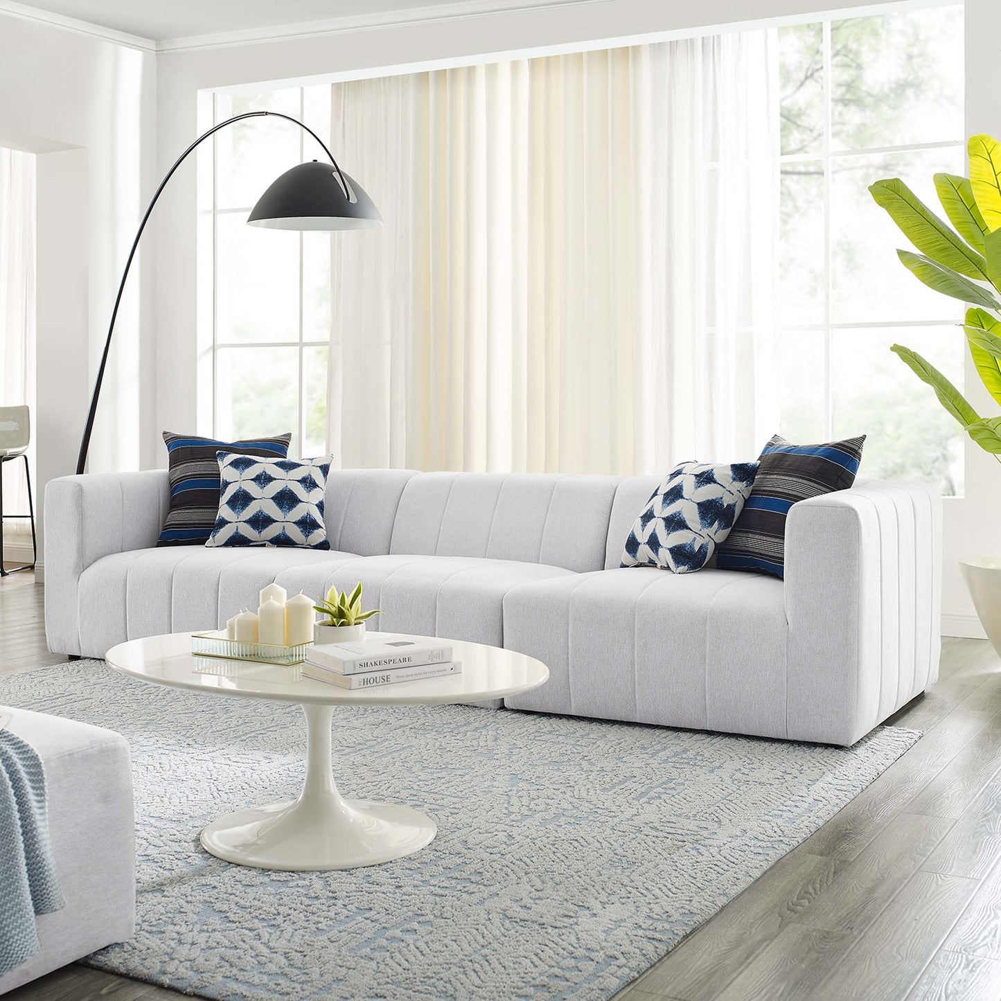 Bartlett 3-Piece Upholstered Fabric Sofa