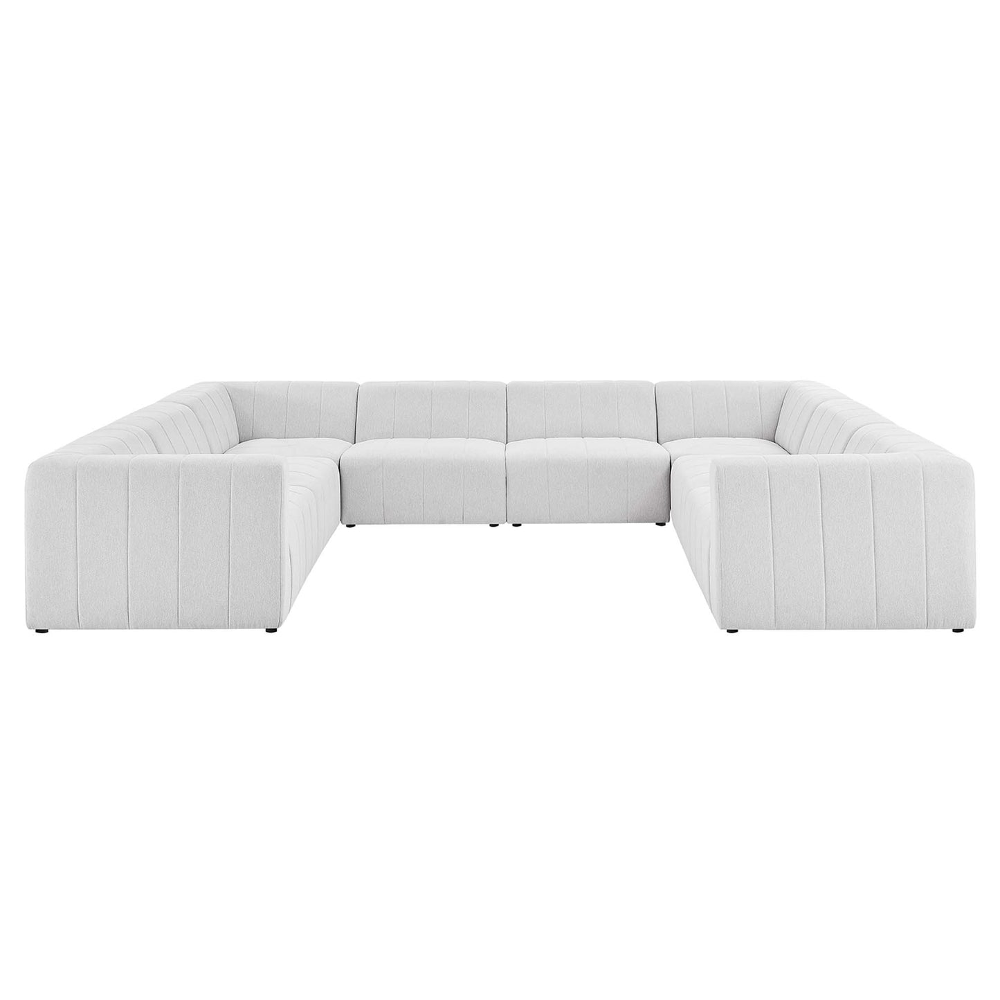 Bartlett 8-Piece Upholstered Fabric Sectional Sofa