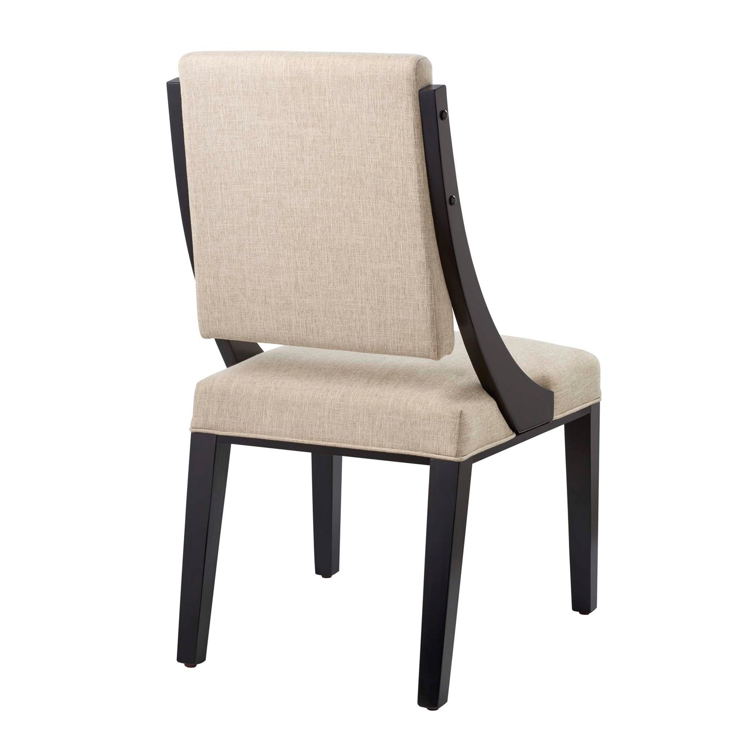 Cambridge Upholstered Fabric Dining Chairs Set of 2