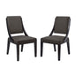 Cambridge Upholstered Fabric Dining Chairs Set of 2