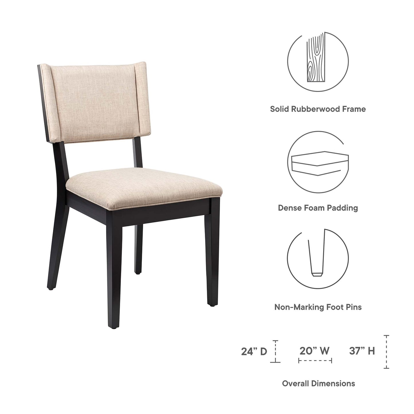 Esquire Dining Chairs Set of 2