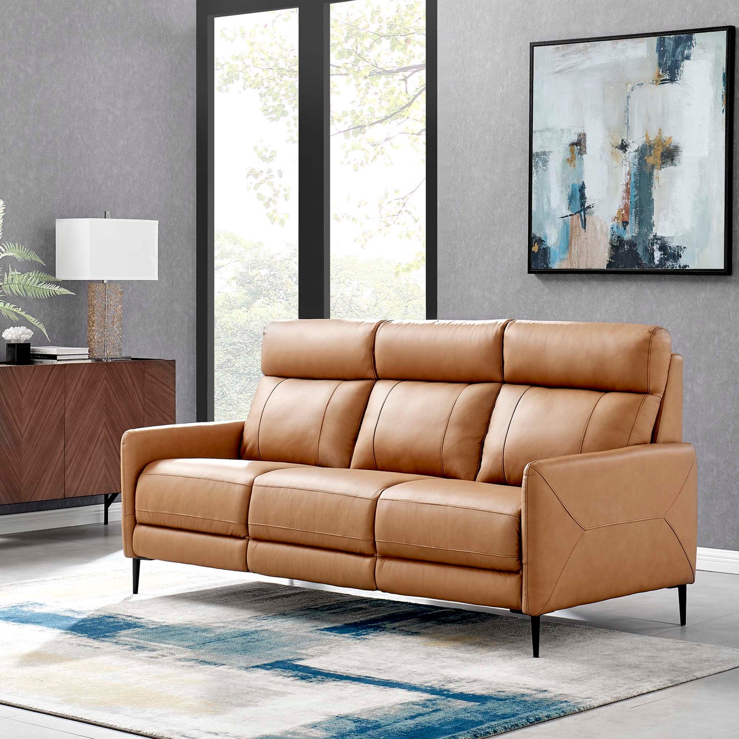 Huxley Leather Sofa