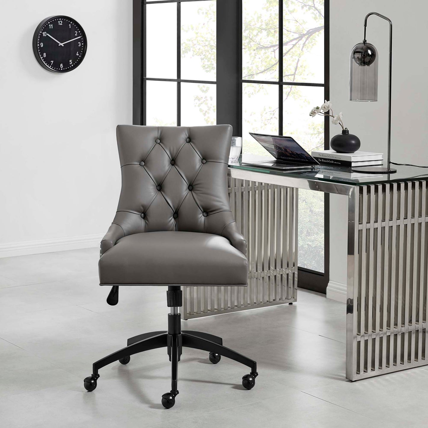 Regent Tufted Vegan Leather Office Chair