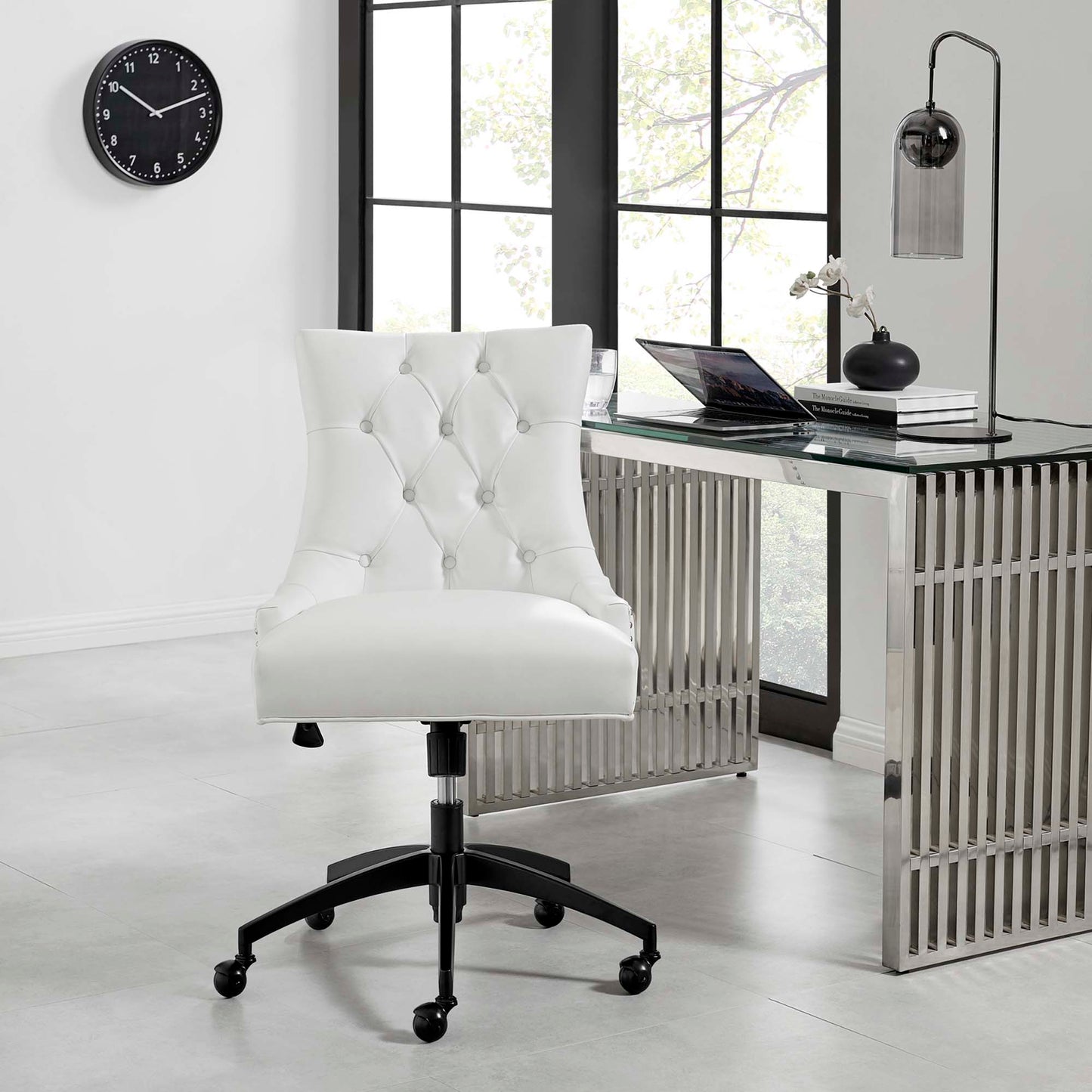 Regent Tufted Vegan Leather Office Chair