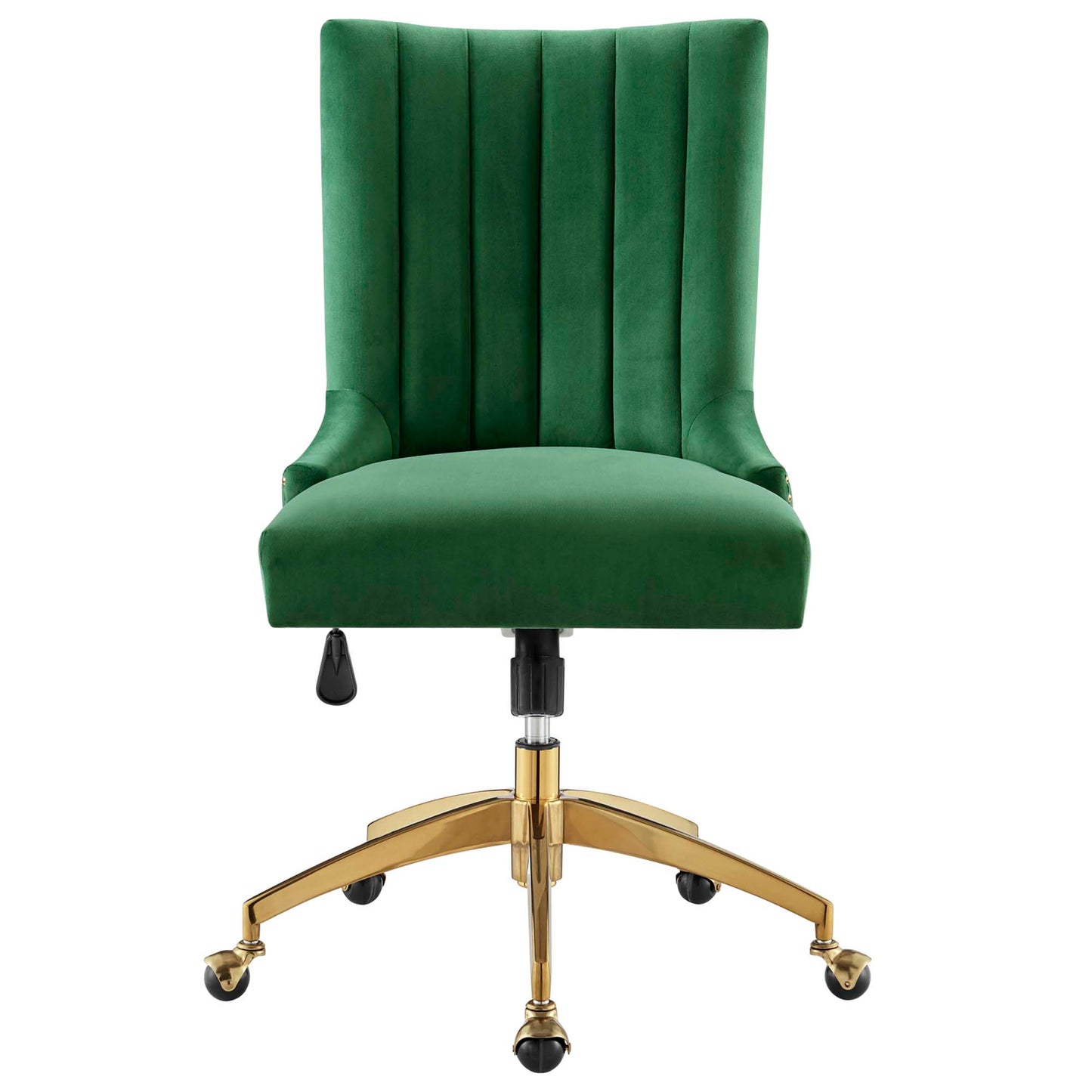 Empower Channel Tufted Performance Velvet Office Chair