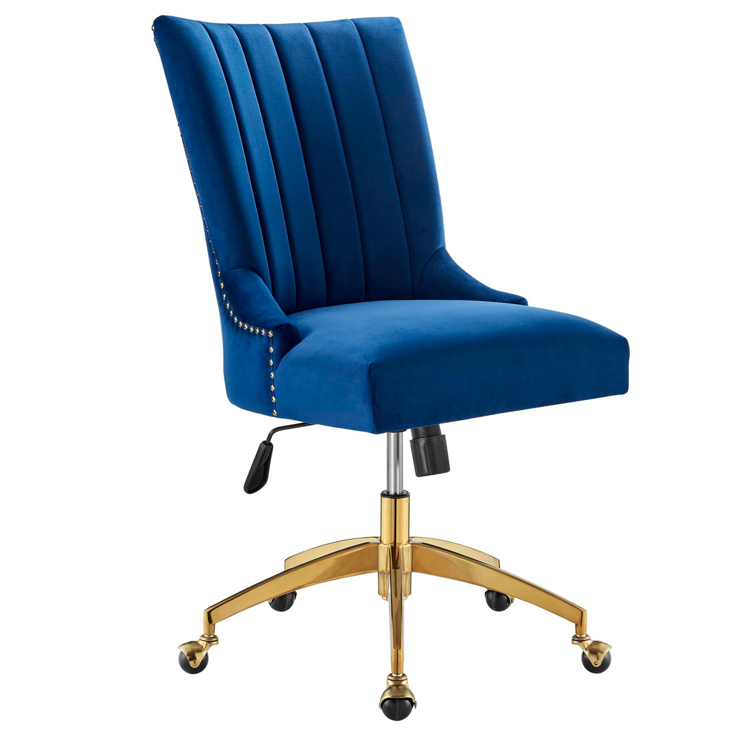 Empower Channel Tufted Performance Velvet Office Chair