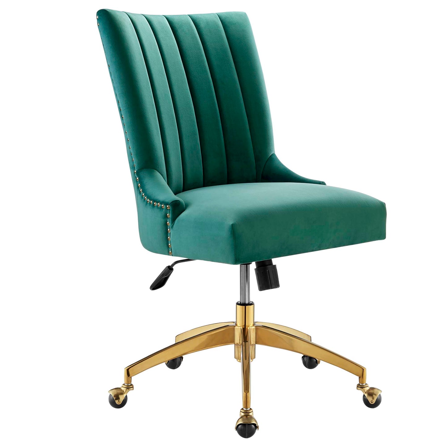 Empower Channel Tufted Performance Velvet Office Chair