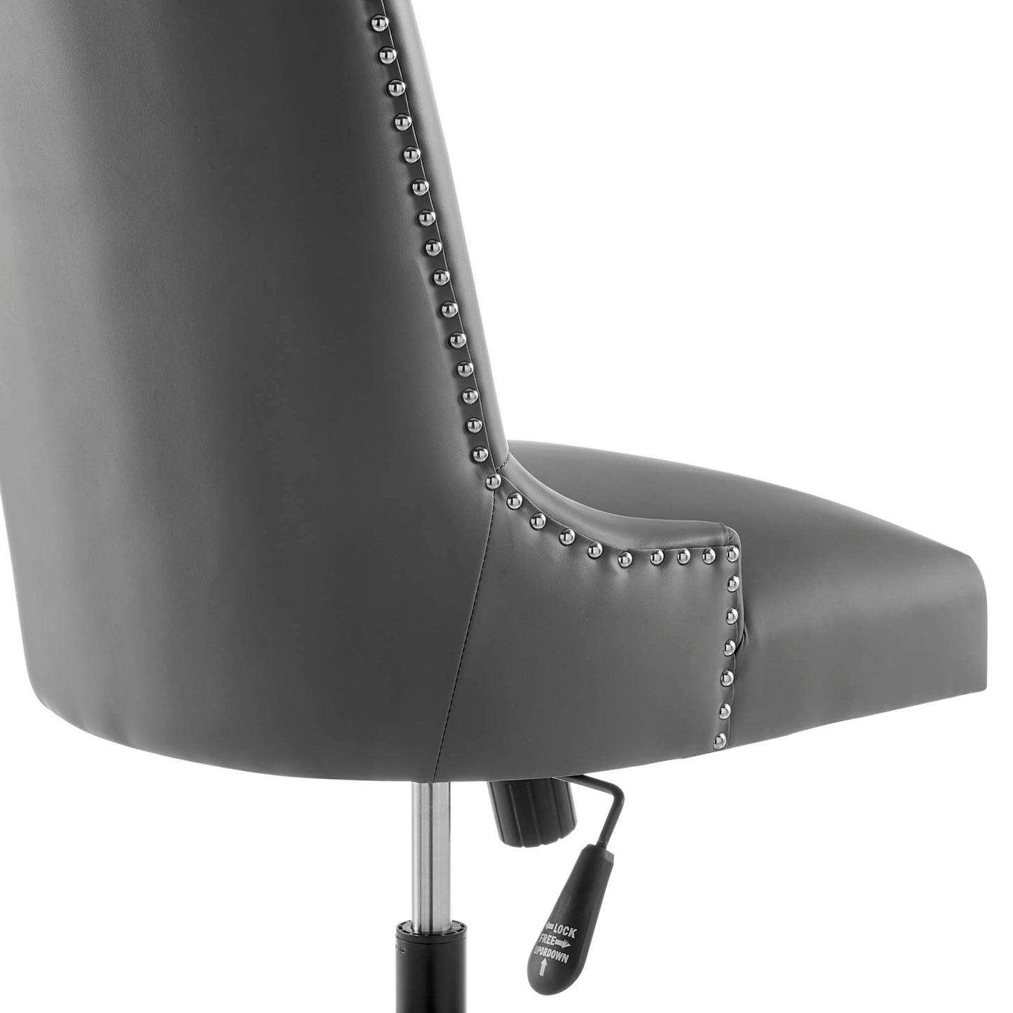 Empower Channel Tufted Vegan Leather Office Chair