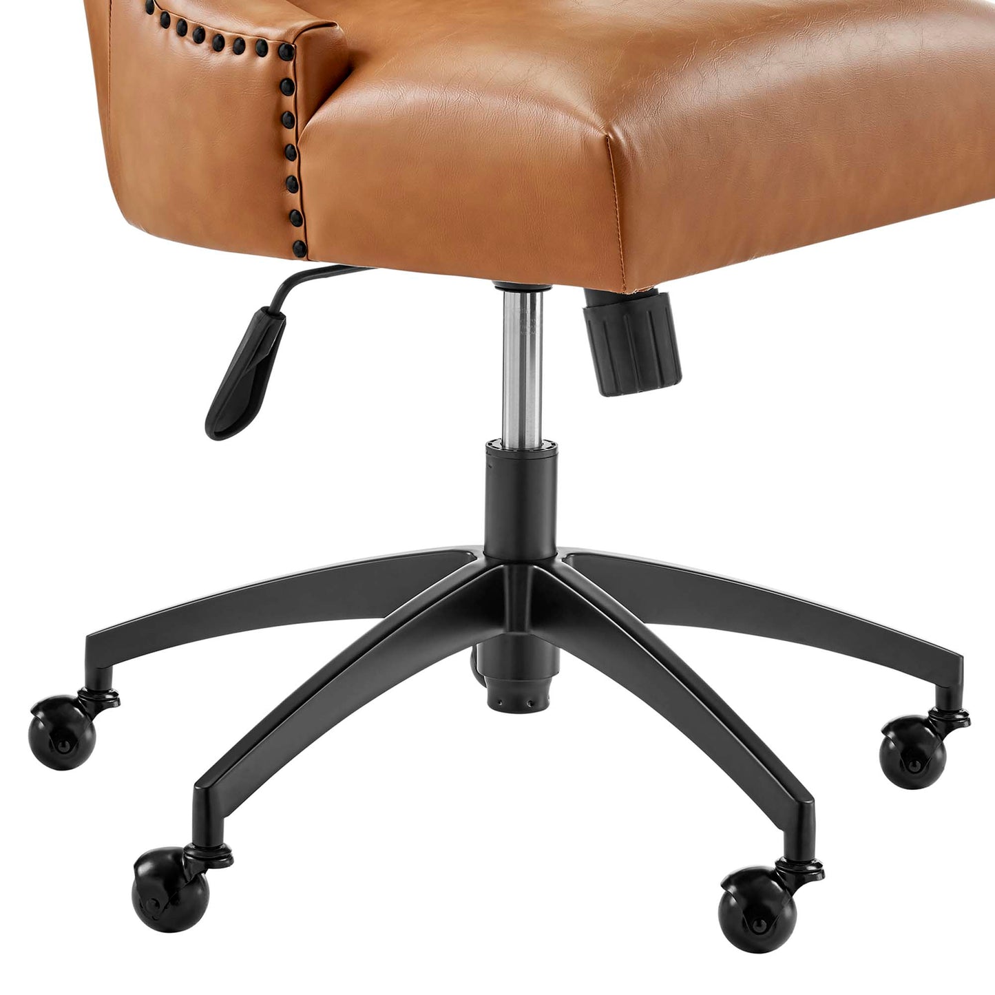 Empower Channel Tufted Vegan Leather Office Chair