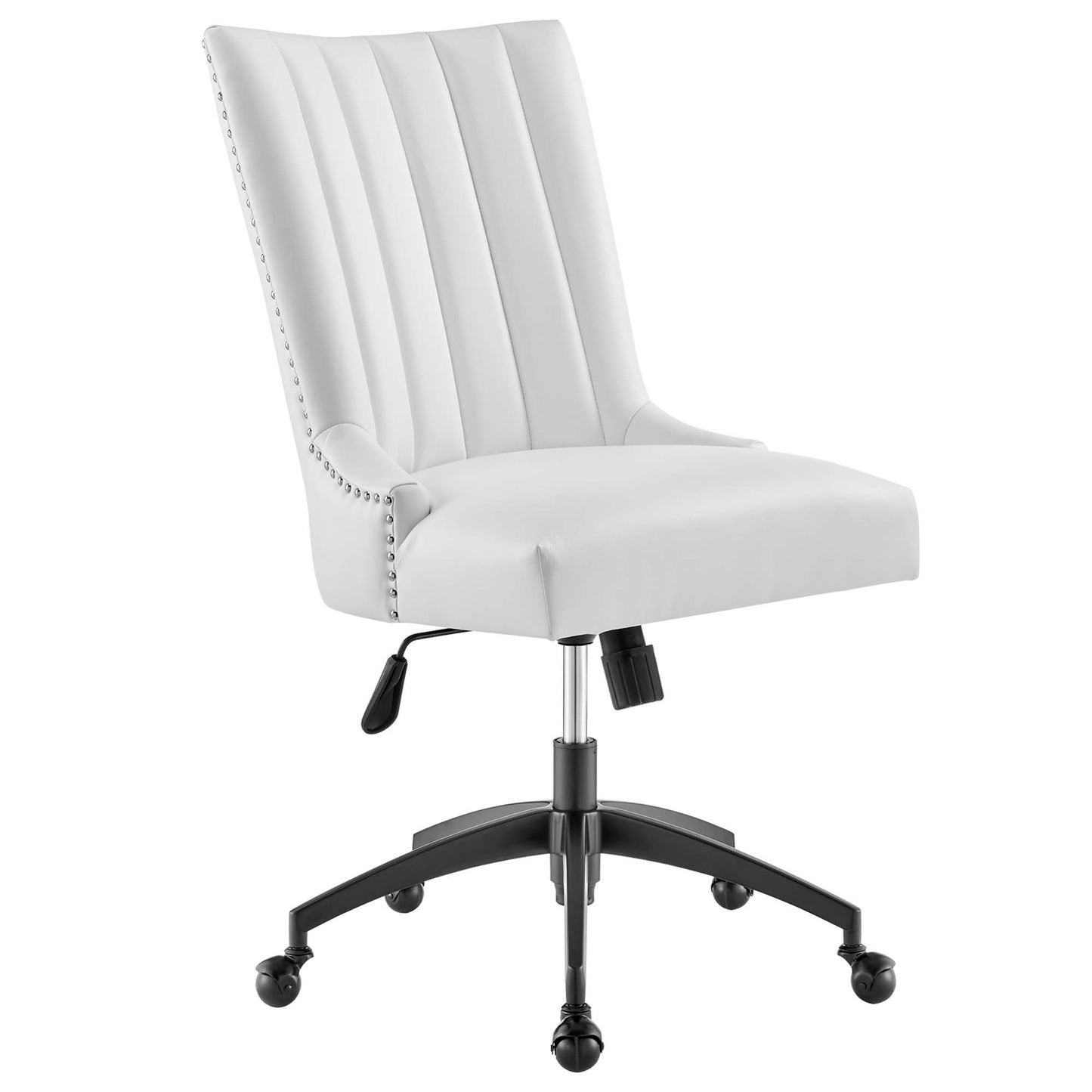 Empower Channel Tufted Vegan Leather Office Chair