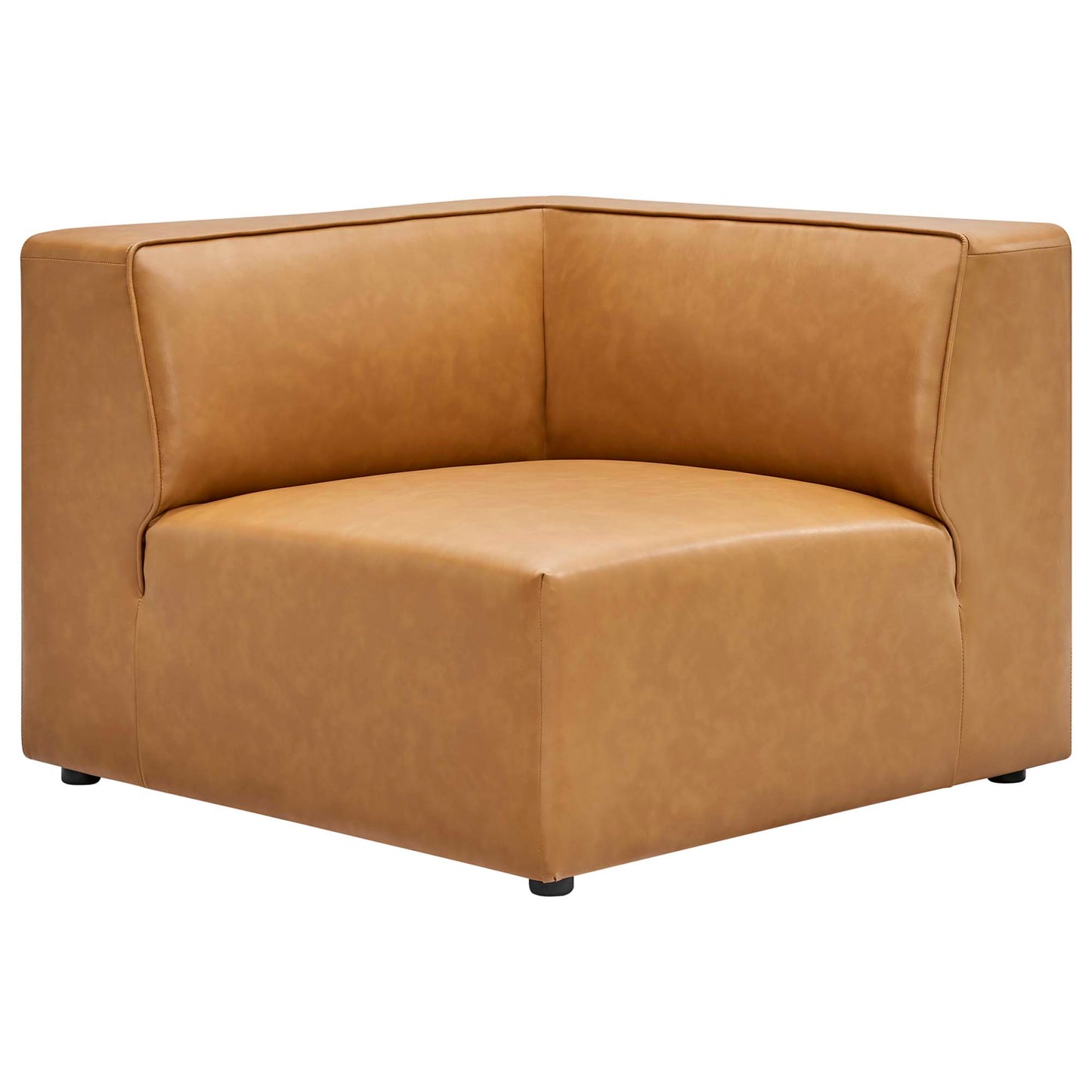 Mingle Vegan Leather Corner Chair