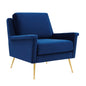 Chesapeake Performance Velvet Armchair