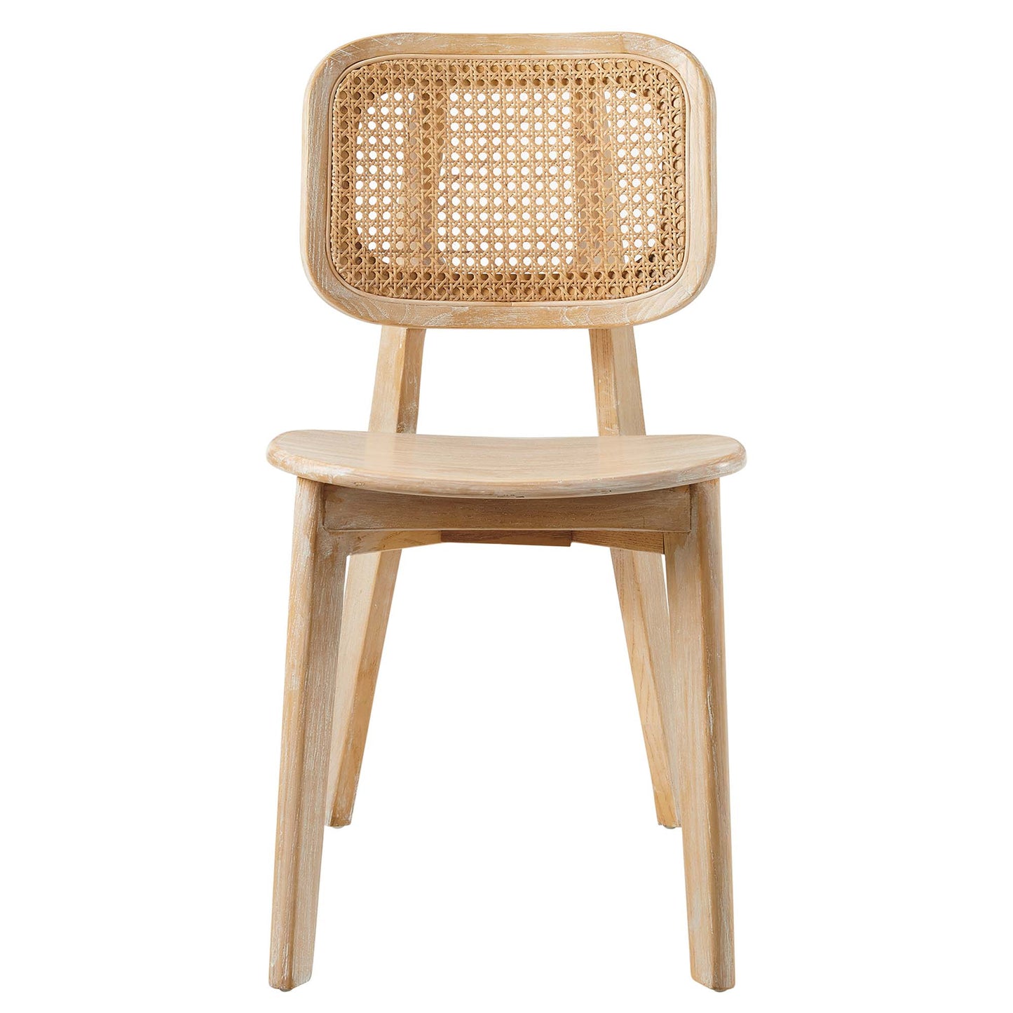 Silla auxiliar de comedor de madera Habitat de Modway