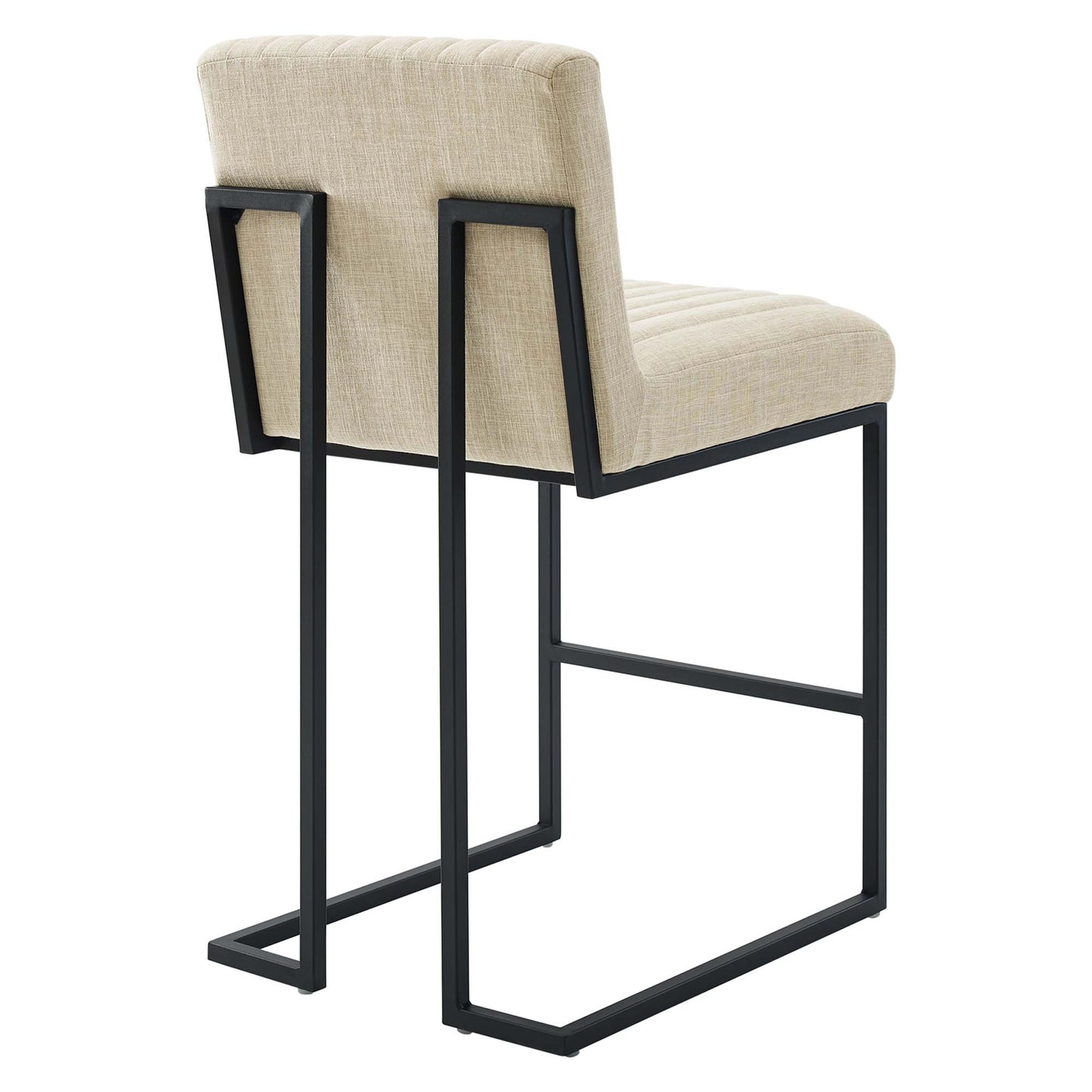 Tabouret de bar en tissu capitonné Indulge Channel par Modway