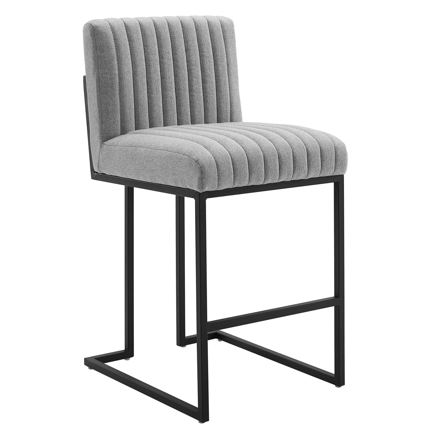 Tabouret de bar en tissu capitonné Indulge Channel par Modway