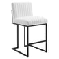 Tabouret de bar en tissu capitonné Indulge Channel par Modway