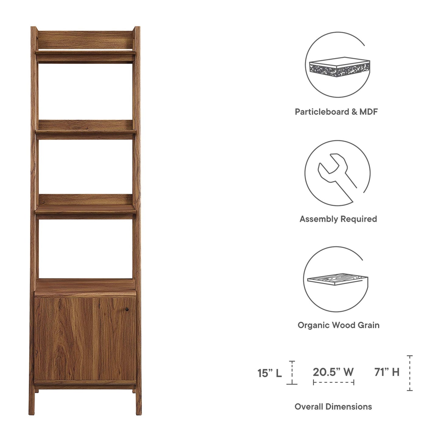 Bixby 21" Bookshelf